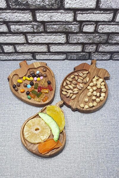 Nacario Nrcrioshop Wooden Apple Strawberry Snack Bowl - Breakfast and Serving...