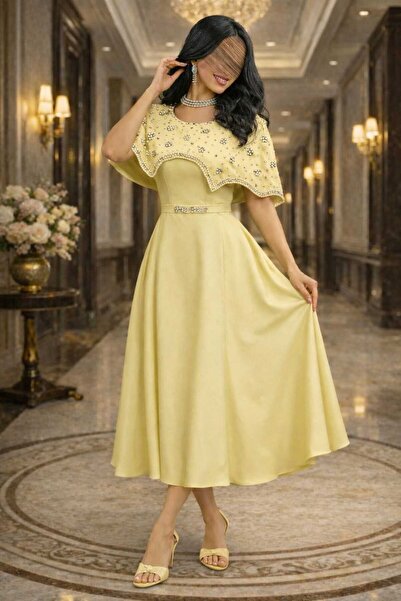 BYNAN soft midi dress