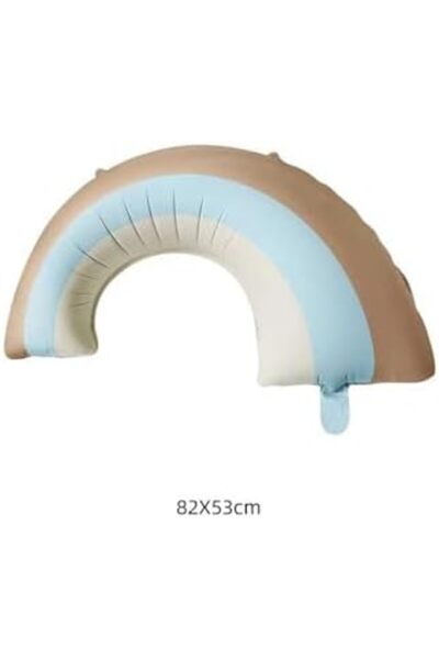 Nacario Nrcrioshop Retro Rainbow Foil Balloon Large Size Blue 1201248