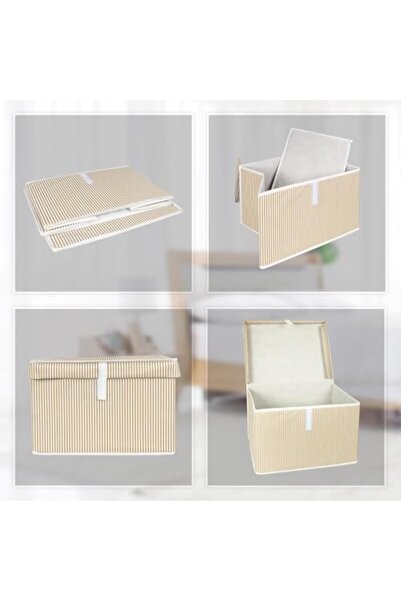 Yıldızan ynsstores Çok Amaçlı Kapaklı Sandık Tipi Hurç Organizer – Büyük Boy ...