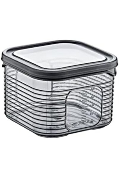 Nacario Nrcrioshop Food Storage Container Leak-Proof Lid Set of 6 Smoked -(Me...