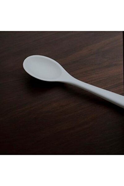 Nacario Nrcrioshop Silicone Cooking and Serving Spoon- 27,5 cm Cream Color Sp...