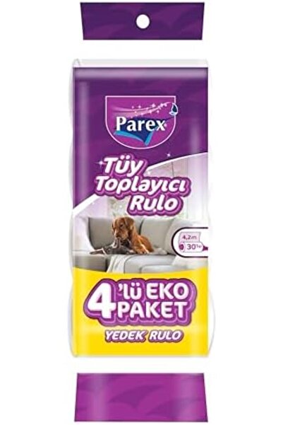 Nacario Nrcrioshop Premium Hair Collector Replacement Roller 4 Pieces 30 Shee...