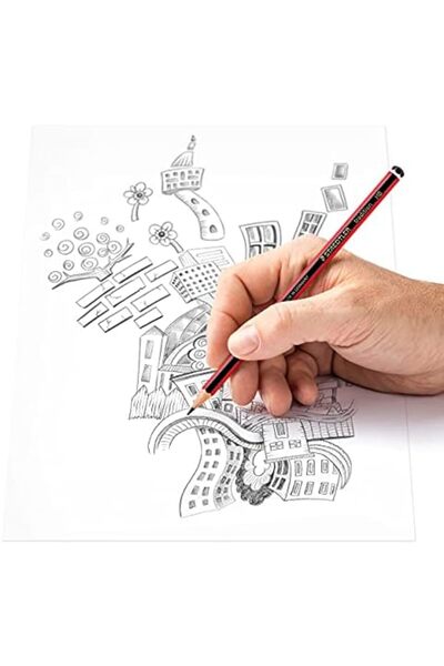 Nacario Nrcrioshop 110Hbbk3D10 Tradition Hb Pencil 3-Piece Blister 1201248