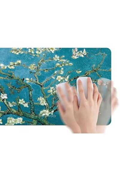 Yıldızan ynsstores Desenli Büyük Masa Pedi 90x40 cm 3 mm Kaymaz Tabanlı Desk ...