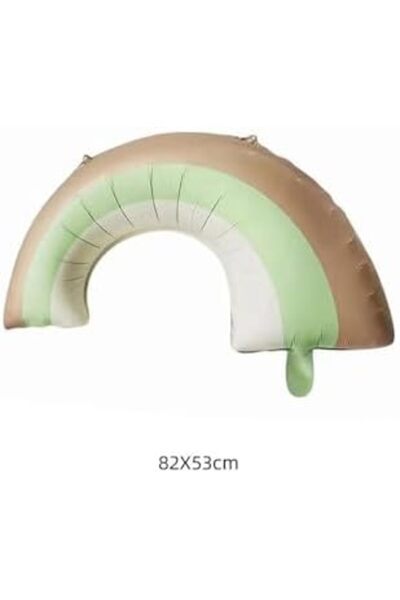 Nacario Nrcrioshop Retro Rainbow Foil Balloon Large Size Green 1201248