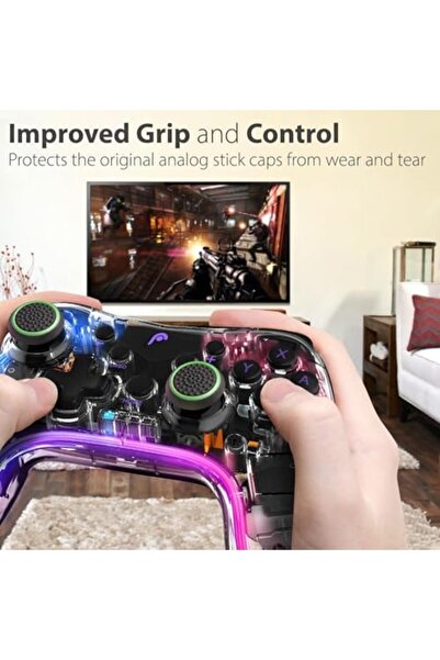 Nacario Nrcrioshop Analog Stick, Joystick, Thumbstick Caps, Protective Cover,...