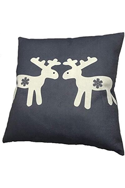 Nacario Nrcrioshop Decorative Printed Cushion Cover , Geyik Patterned 1201248