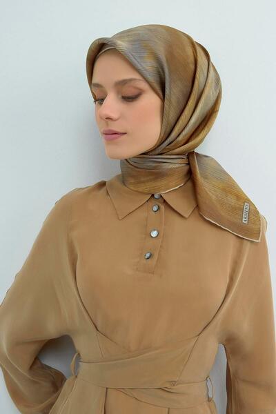 Armine Saten İpek Eşarp 9513D E26YA9513D01-37