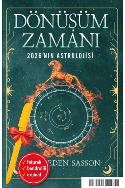 Butik Yayınları Alfa Kalem Dönüşüm Zamanı (Gahl Sasson) YENİ Astroloji Fal Rü...