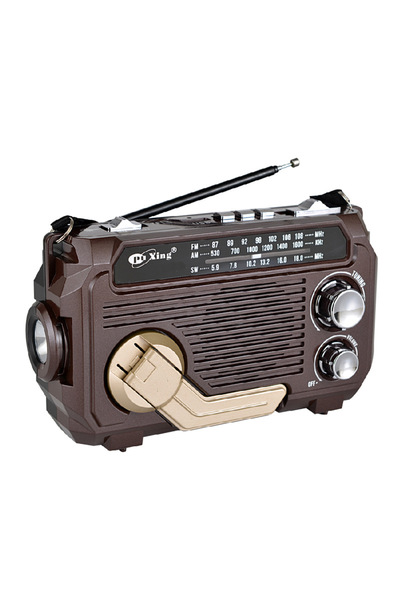 Choice راديو أخضر يعمل باليد، راديو طوارئ للأحوال الجوية، بنك طاقة محمول، شحن...