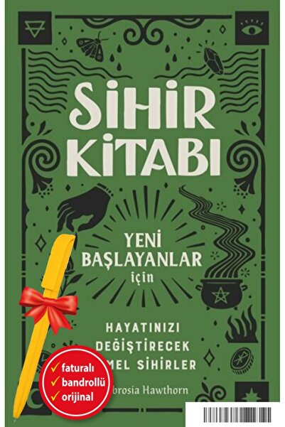 Butik Yayınları Alfa Kalem Sihir Kitabı (Ambrosia Howthorn) YENİ Astroloji Fa...