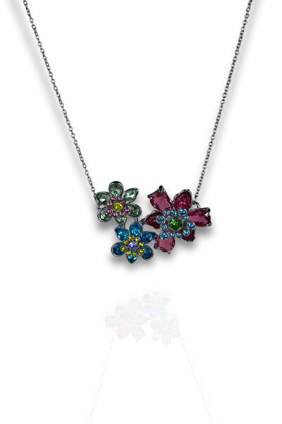 Brethils Svarovski̇ New Season Idyllia Necklace with Zircon Stones, Stunning ...