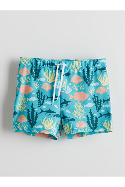 LC Waikiki LCW Kids Quick Dry UV-Schutz-Boxer-Badehose für Jungen