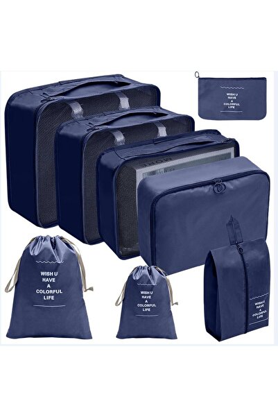 Arabest 8-Piece Packing Set with Multifunctional Compartments,Reusable Travel...