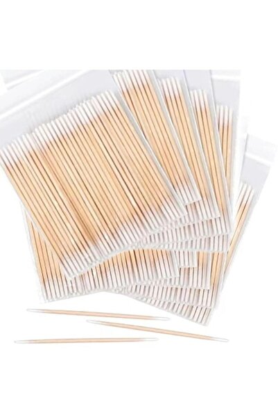 Arabest 1000 قطعة من أعواد القطن للميكروبليدينغ، أعواد ذات طرفين مدببين، متعد...