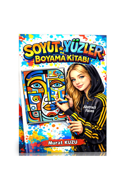 EBE Enine Boyuna Eğitim 🎨   كتاب رسم الوجوه التجريدية – الوجوه التجريدية (50...