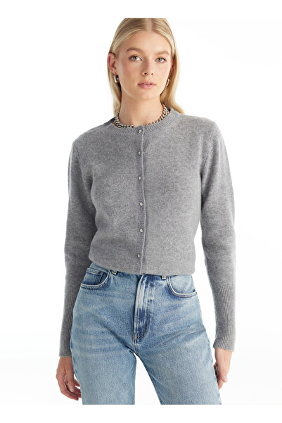 Ted Baker Gri Melanj Kadın Hırka TBWRKW1071