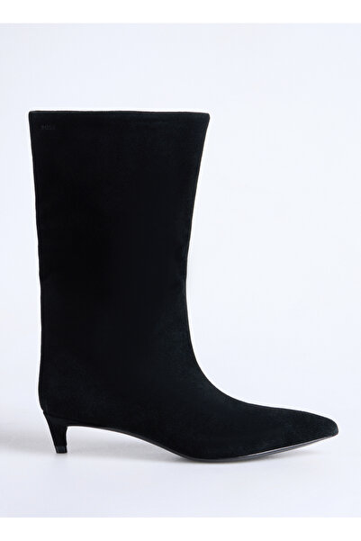 BOSS Siyah Kadın Topuklu Çizme Gracey_HaBoot35_SD