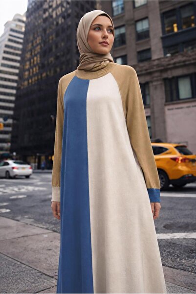 Alvina TRICOLOR TRICOT DRESS 42084