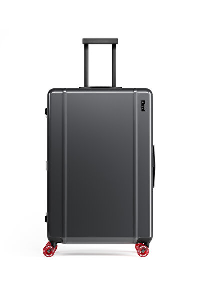 Floyd Antrasit Çekçekli Sert Valiz Trunk, tarmac grey