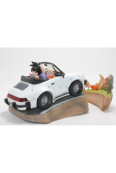 İN3DEX مجموعة شخصيات دراغون بول: سون غوكو، كوريرين، ومارشال روشي 17 سم