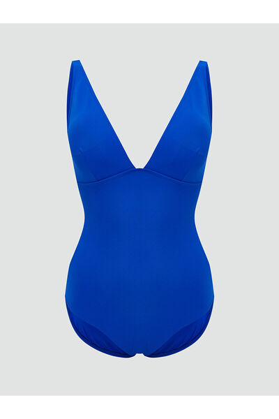 LC Waikiki Γυναικείο μαγιό LCW DREAM Blue με αφαιρούμενο μαξιλαράκι