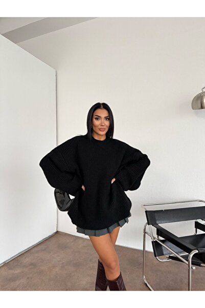 IŞILDA FASHION Crew Neck Casual Sweater