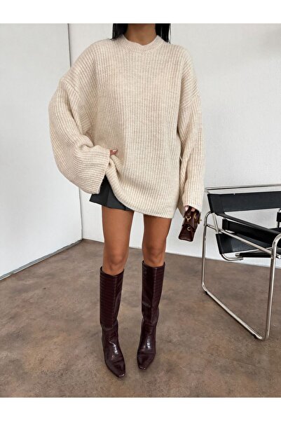 IŞILDA FASHION Crew neck loose sweater