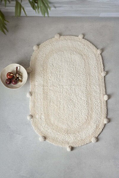 LAMPETİE | Eris Tekli Banyo Paspası 50x80 Bej