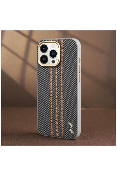 Zebana حافظة متوافقة مع هاتف iPhone 14 Pro Max من Goldrix مصنوعة من ألياف الك...