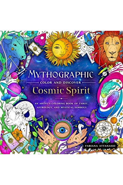 Book Boss Mythographic Color & Discover: Cosmic Spirit - Artist's Tarot & Mys...