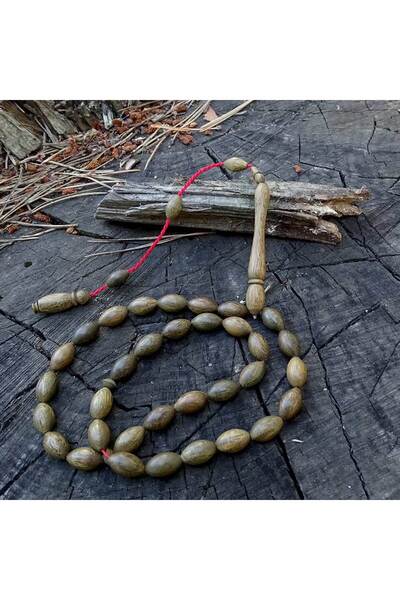 Tesbih Ruyasi Self-Cut Rosewood Wood Prayer Beads with a Unique Fragrance.