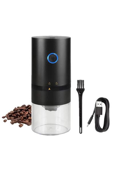 Arabest Portable Electric Coffee Grinder, USB Charging Automatic Cone Burr Gr...
