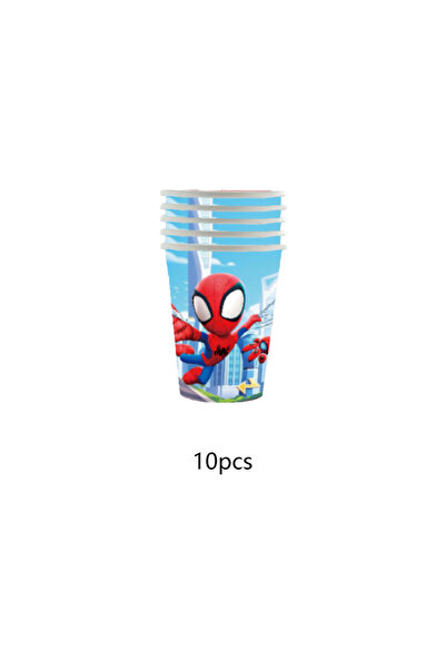 Miniso 10pcs 10/20/30/40pcs Spider Man and his Amazing Friends Party Supplies...