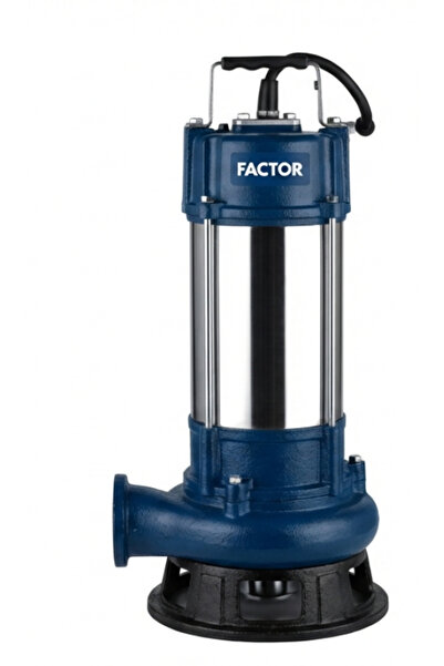 SGS Factor Döküm Gövdeli Bıçaklı Kirli Su Pompası 1800W