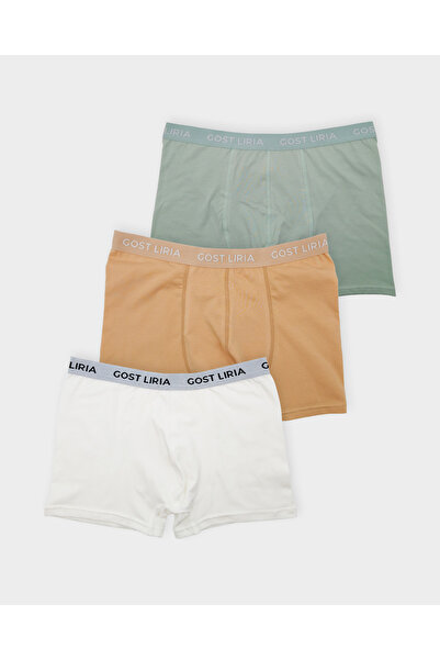 GOST LİRİA Boxeri pentru bărbați Pearl – Pachet de 3 - Multicolor