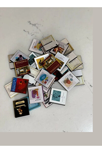 Mini Kitaplar Serisi I Anksiyete Stres Giderici Kitaplar I 100 Adet Karışık Kitap Minibook