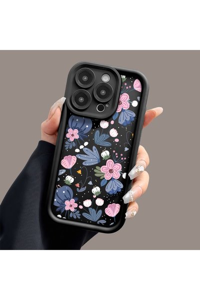 SLIMFELT Mi 11T/Mi 11t Pro Compatible High Chic Elegant Flower Printed Durable Drop-Resistant Silicone Case