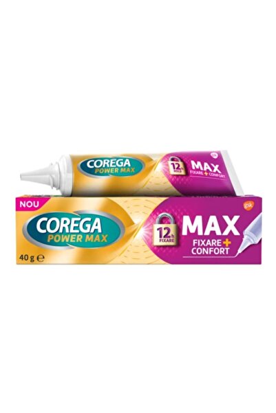 Corega Set 2 x Crema Adeziva pentru Proteza Dentara Max Fixare si Confort, 40 g