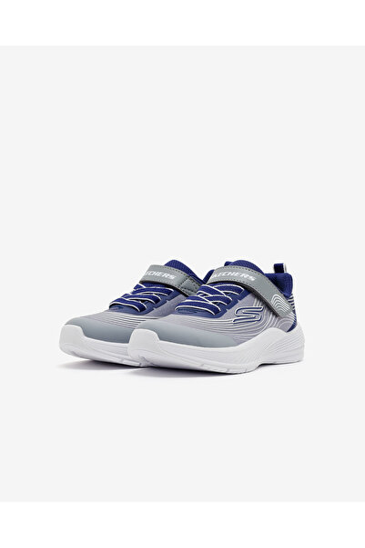 SKECHERS MICROSPEC ADVANCE Büyük Erkek Çocuk Mavi Spor Ayakkabı 403926L NVLG