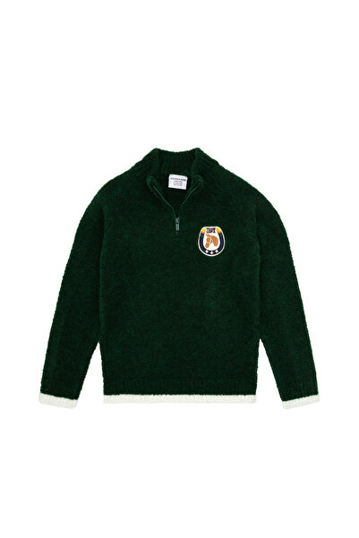 U.S. Polo Assn. Boy's Green Half-Zip Sweater 50315610-Vr054