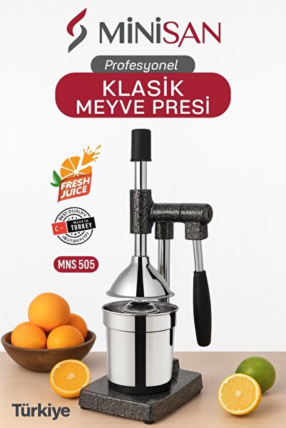 Minisan Mns-505 Klasik Kollu Meyve Presi