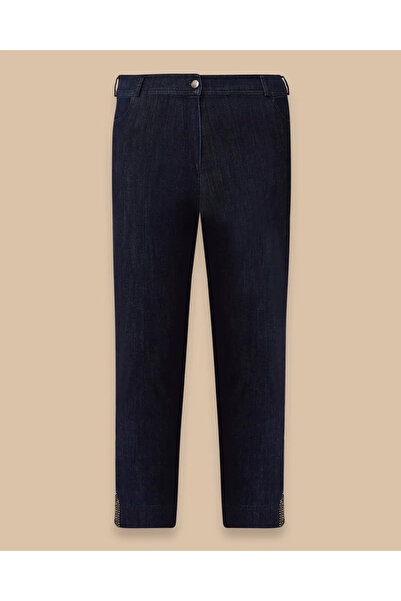 Gala-Xi Plus Size Pocket Ankle Length Jean Pants