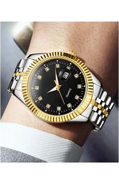 MIKE Men's Waterproof Wristwatch with High Quality Steel