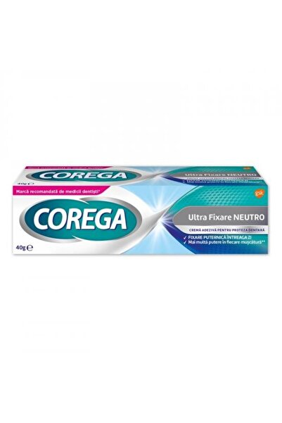Corega Set 2 x Crema Adeziva pentru Proteza Dentara Neutro 40 g