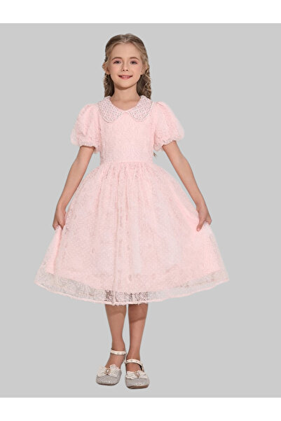 ASBB A girl's dress featuring an attractive pink color and a comfortable cut.