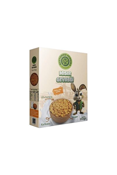 GLUTENSİZ FABRİKA MISIR GEVREĞİ 250 GR