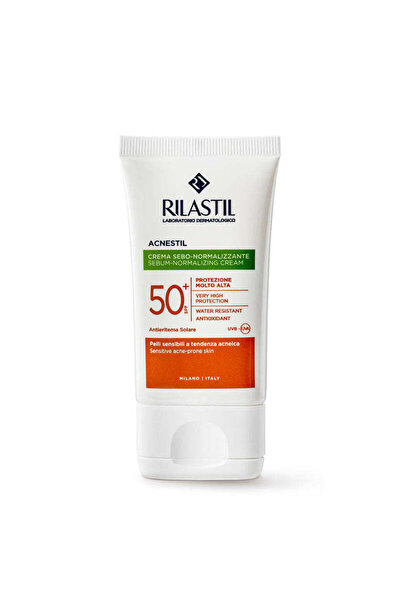 Rilastil كريم الوجه أكنستيل المقاوم للماء، منظم لإفراز الدهون، ومضاد للأكسدة،...