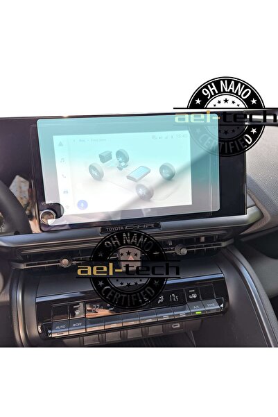 ael-tech Toyota C-Hr Flame Compatible Navigation 9H Nano Screen Protector 202...